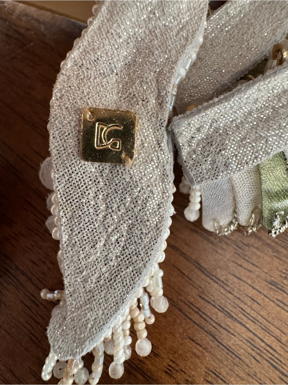 Deepa Gurnani Hummingbird Earrings in Ivory NWT - Picture 10 of 11